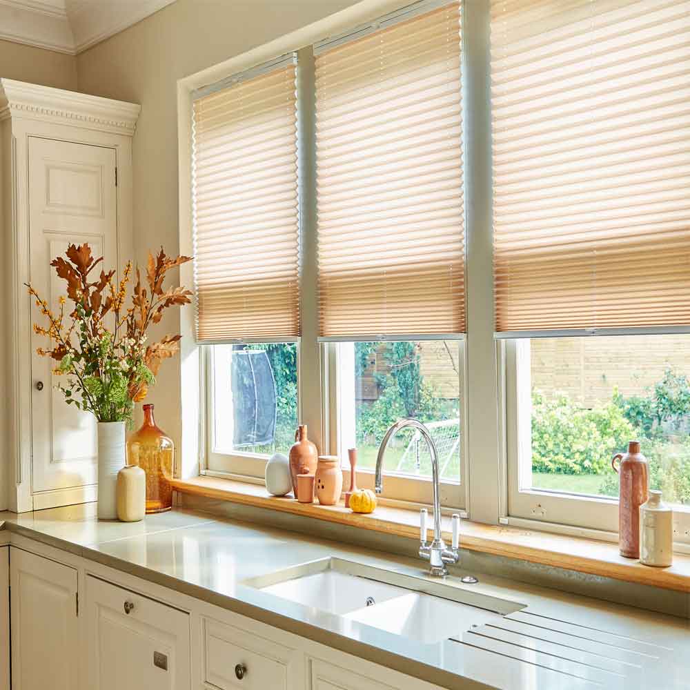 Pleated blinds in Lincoln